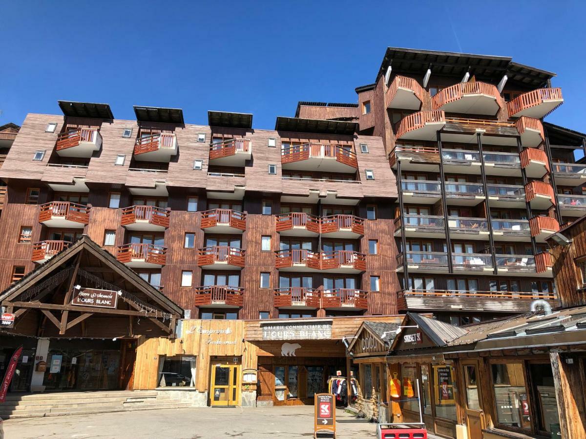 Studio 941-Particulier-Residence L'Ours Blanc-Alpe D'Huez-Centre Station Buitenkant foto